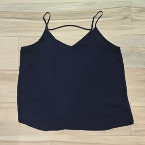 Maurices Dark Navy V-Neck Spaghetti Strap Cami